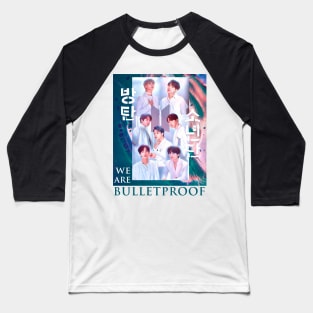 BTS BULLETPROOF Baseball T-Shirt